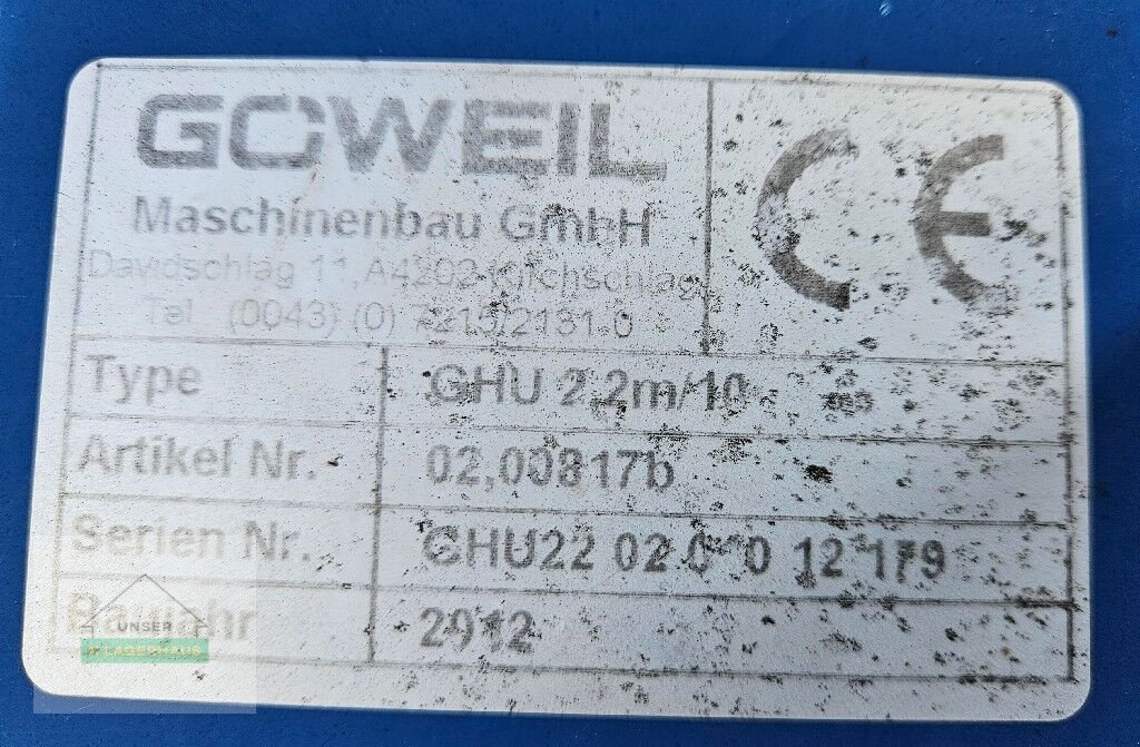 Ladeschaufel tip Göweil GHU 2,2 m 10, Gebrauchtmaschine in St. Michael (Poză 12)