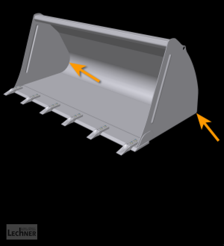 Ladeschaufel des Typs Hauer Erdschaufel 1600mm SWE-Euro, Neumaschine in Bad Abbach-Dünzling (Bild 6)