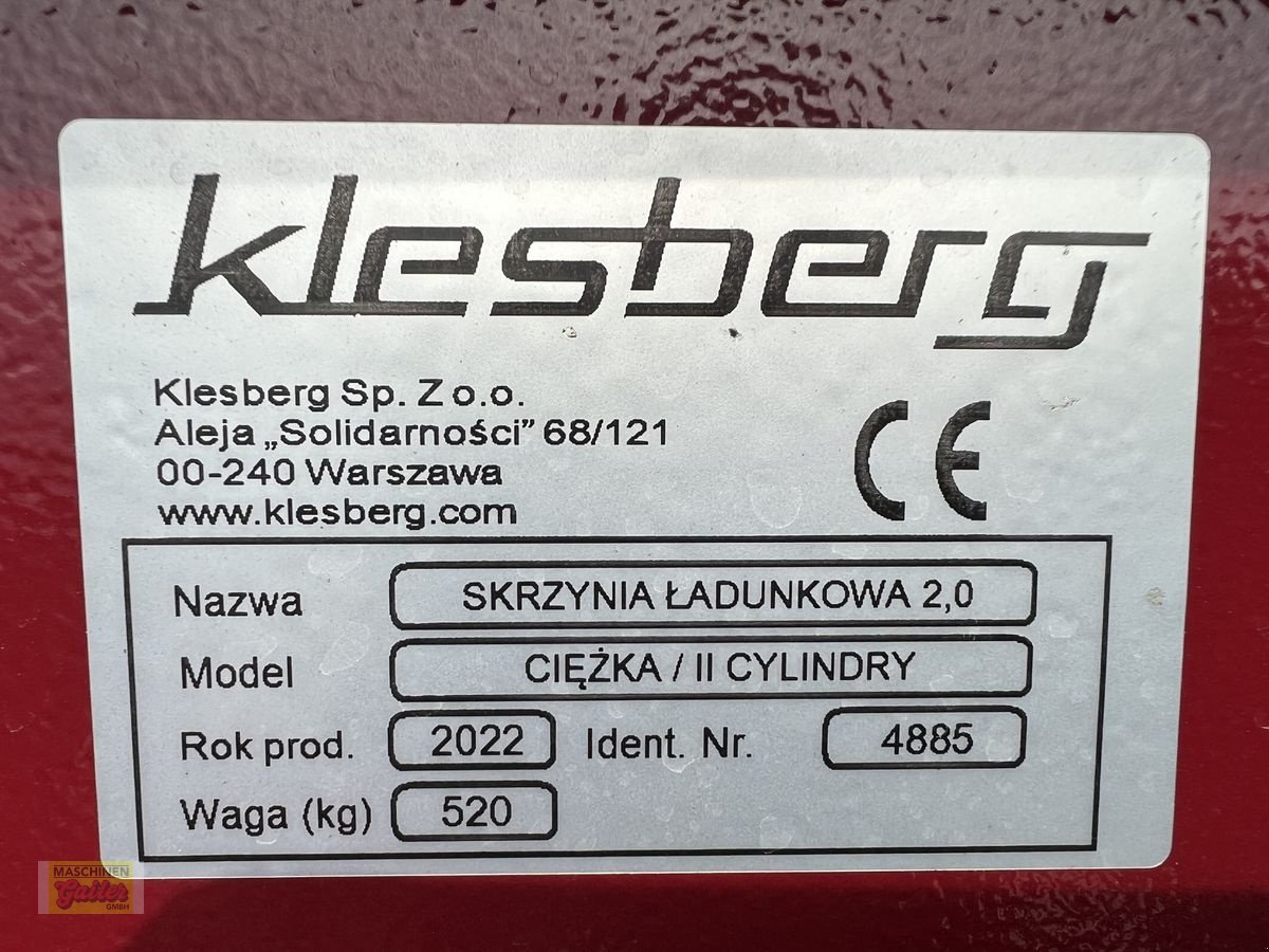 Ladeschaufel des Typs Klesberg Kippmulde 200, Neumaschine in Kötschach (Bild 12)