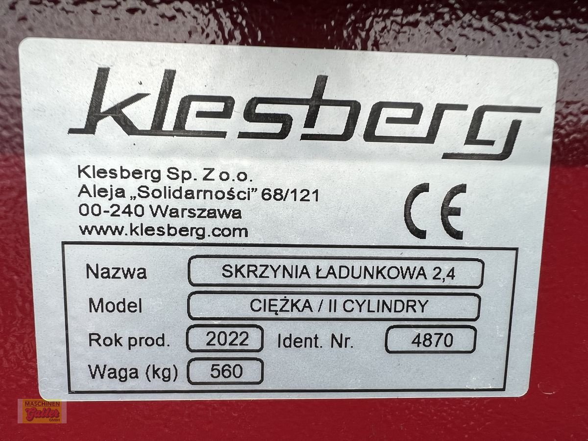 Ladeschaufel des Typs Klesberg Kippmulde 240, Neumaschine in Kötschach (Bild 12)