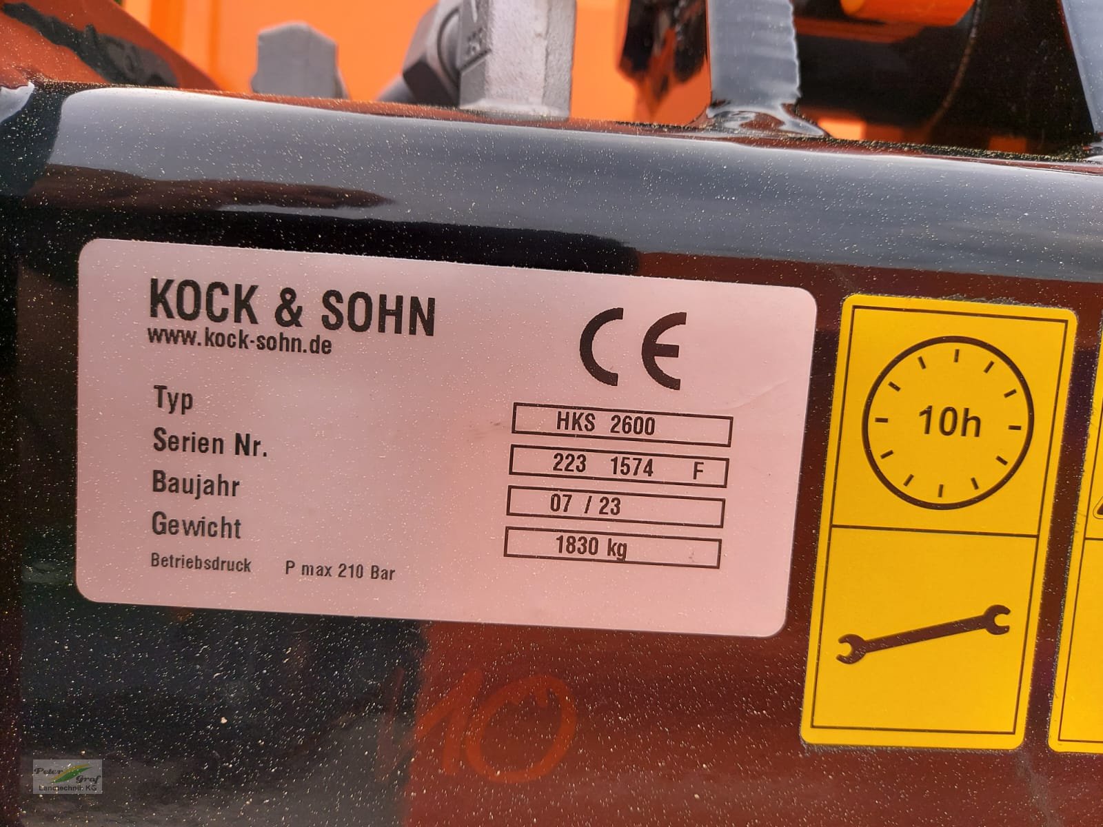 Ladeschaufel des Typs Kock & Sohn Hochkippschaufel HKS260 für Radlader, Neumaschine in Pegnitz-Bronn (Bild 5)