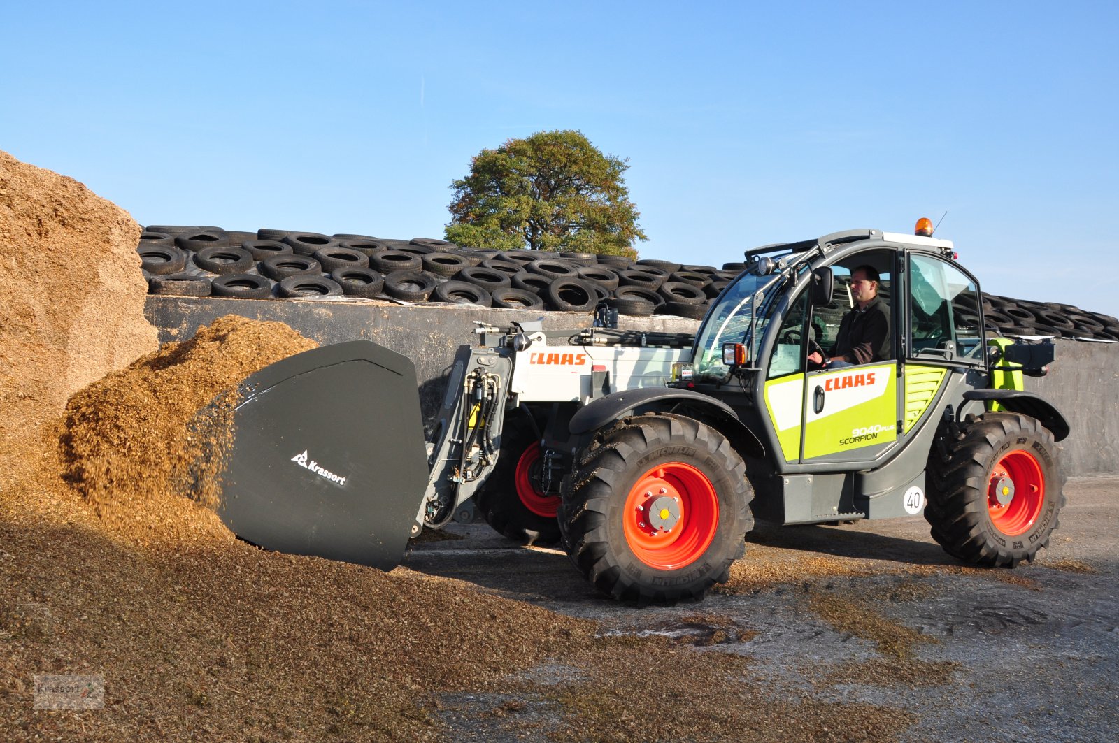 Ladeschaufel des Typs Krassort Getreide / Volumenschaufel, Neumaschine in Sassenberg (Bild 10)