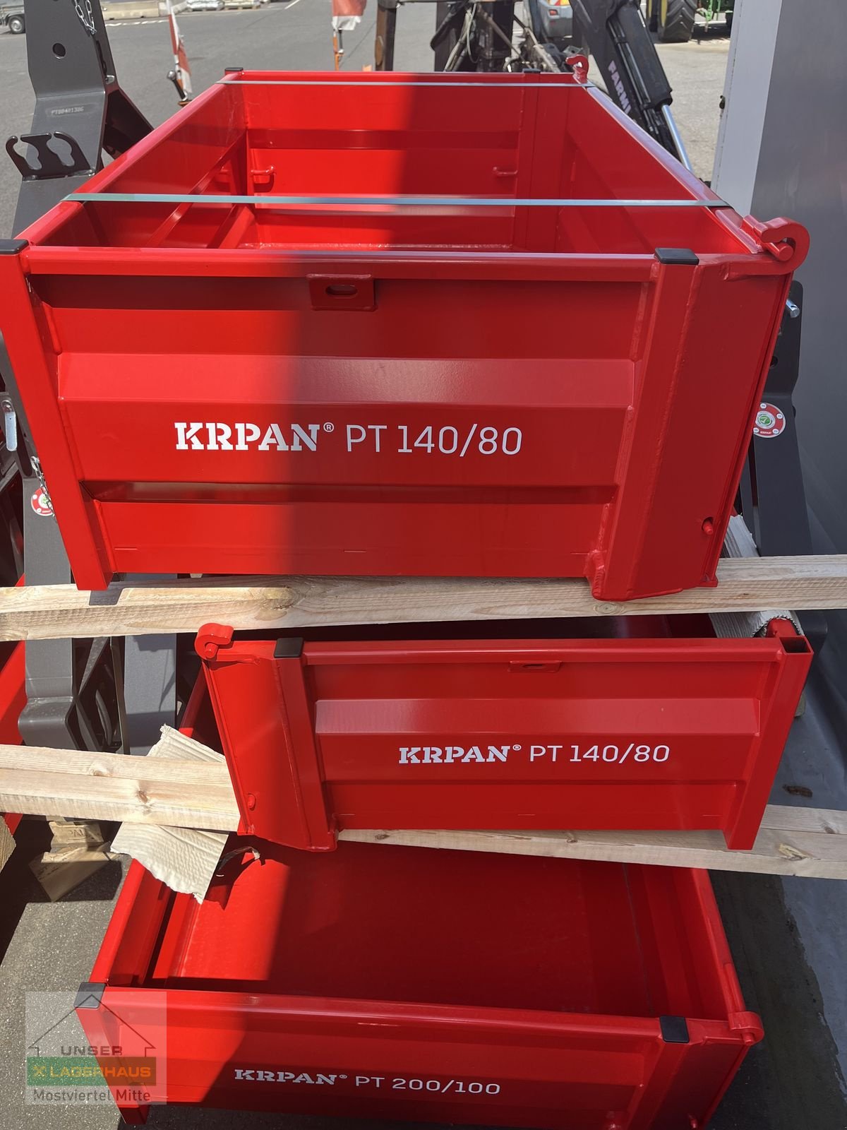 Ladeschaufel des Typs Krpan PT 200/100, Gebrauchtmaschine in Bergland (Bild 1)