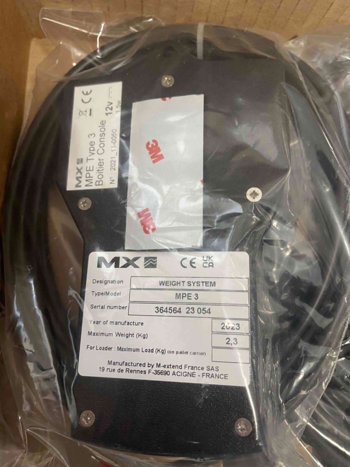 Ladeschaufel des Typs Mailleux Système de pesée MPE3 MX, Gebrauchtmaschine in SAINT CLAIR SUR ELLE (Bild 3)