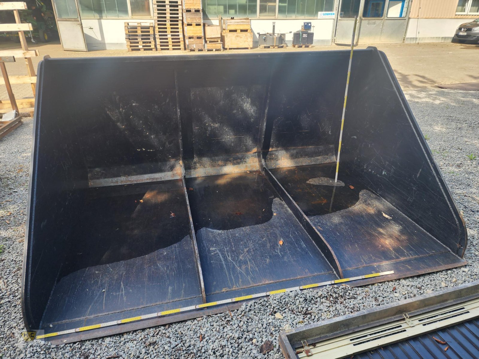 Ladeschaufel a típus Manitou Monsterschaufel 2,50 m Schäffer Adapter, Gebrauchtmaschine ekkor: Willanzheim (Kép 3)