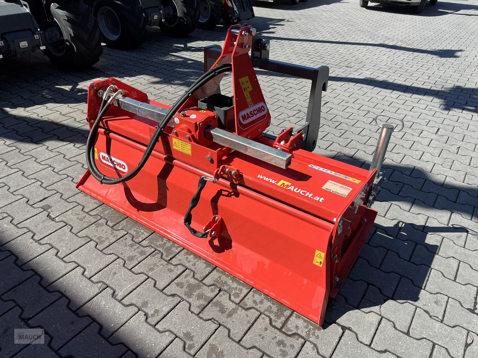 Ladeschaufel des Typs Mehrtens Bodenfräse 1,45m mit Weidemann HV, Gebrauchtmaschine in Burgkirchen (Bild 1)