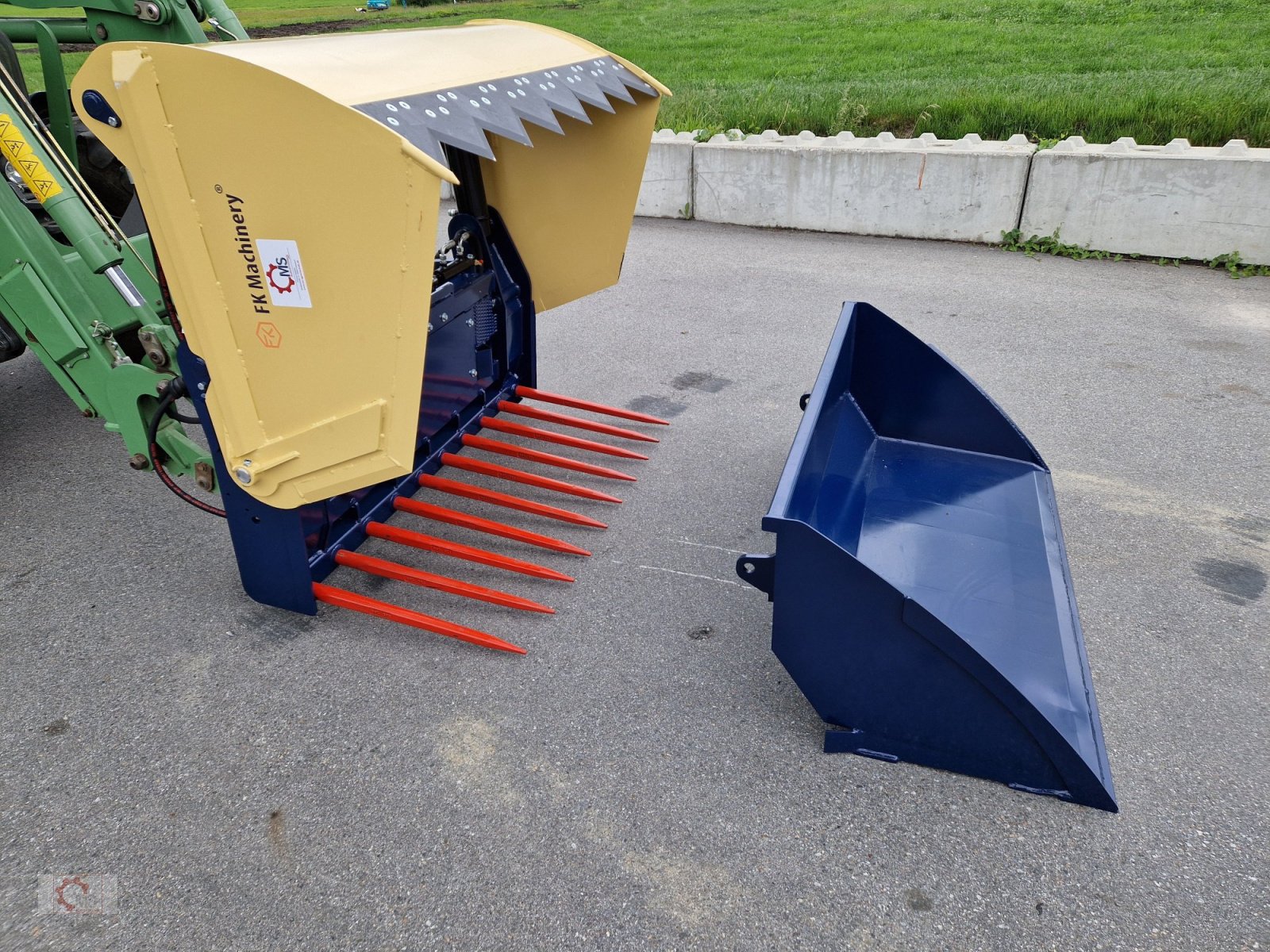 Ladeschaufel a típus MS Silageschneideschaufel Multi Ladeschaufel Schneidschaufel, Neumaschine ekkor: Tiefenbach (Kép 1)