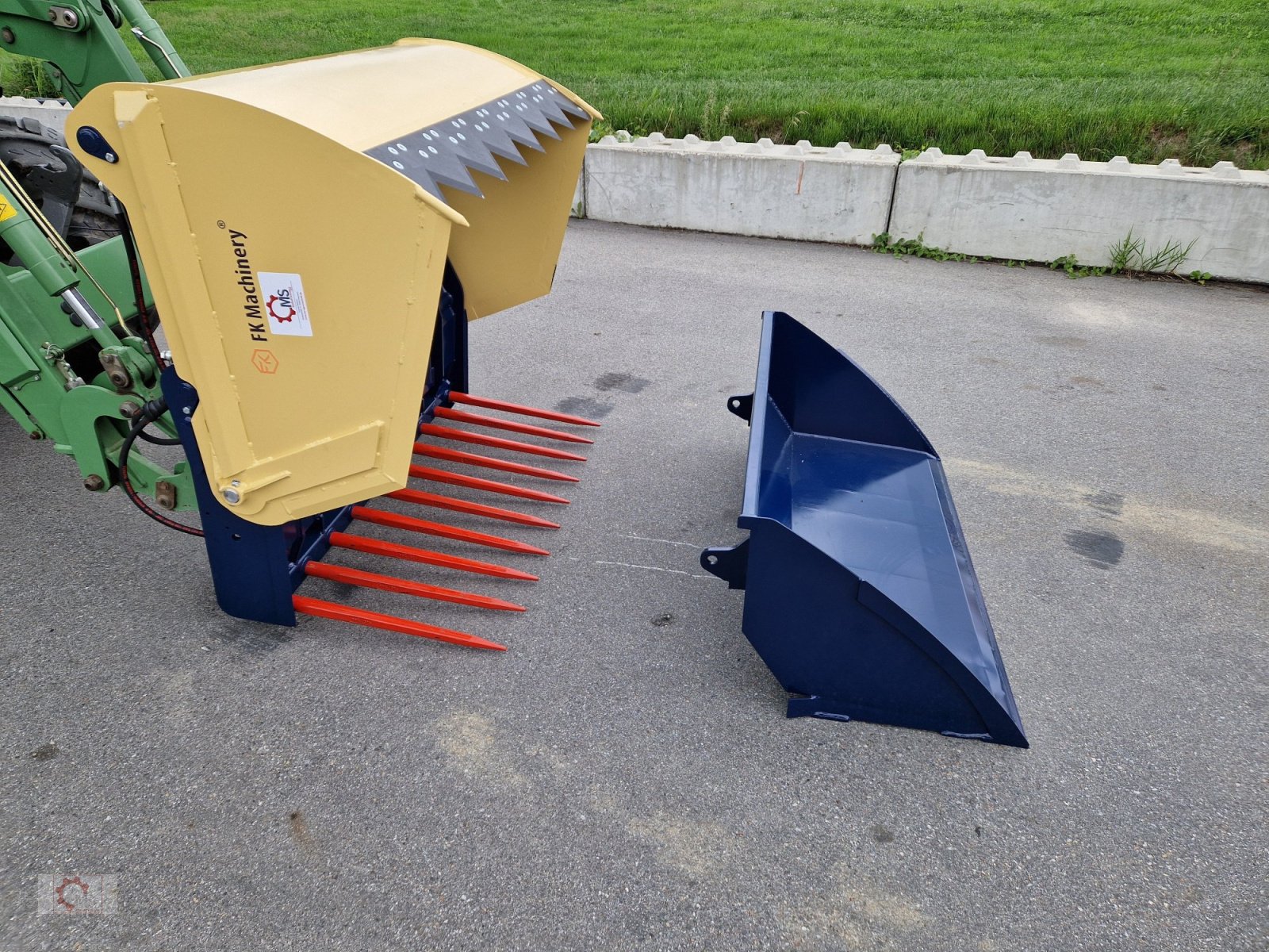 Ladeschaufel a típus MS Silageschneideschaufel Multi Ladeschaufel Schneidschaufel, Neumaschine ekkor: Tiefenbach (Kép 14)