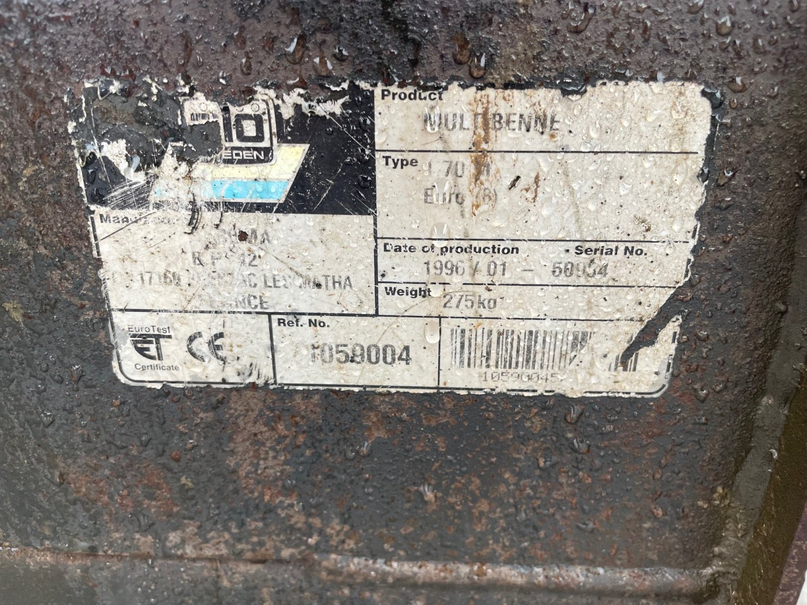 Ladeschaufel του τύπου Quicke 1m70, Gebrauchtmaschine σε LA SOUTERRAINE (Φωτογραφία 3)