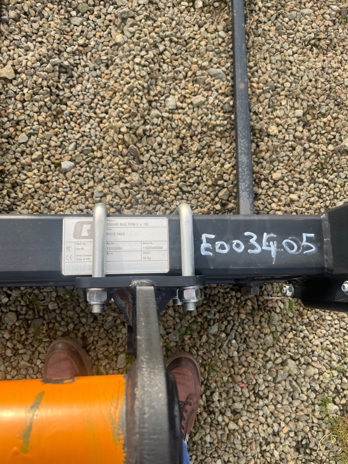 Ladeschaufel des Typs Quicke Pic à balle L+ 150 BOBCAT Alö-Quicke, Gebrauchtmaschine in SAINT CLAIR SUR ELLE (Bild 2)