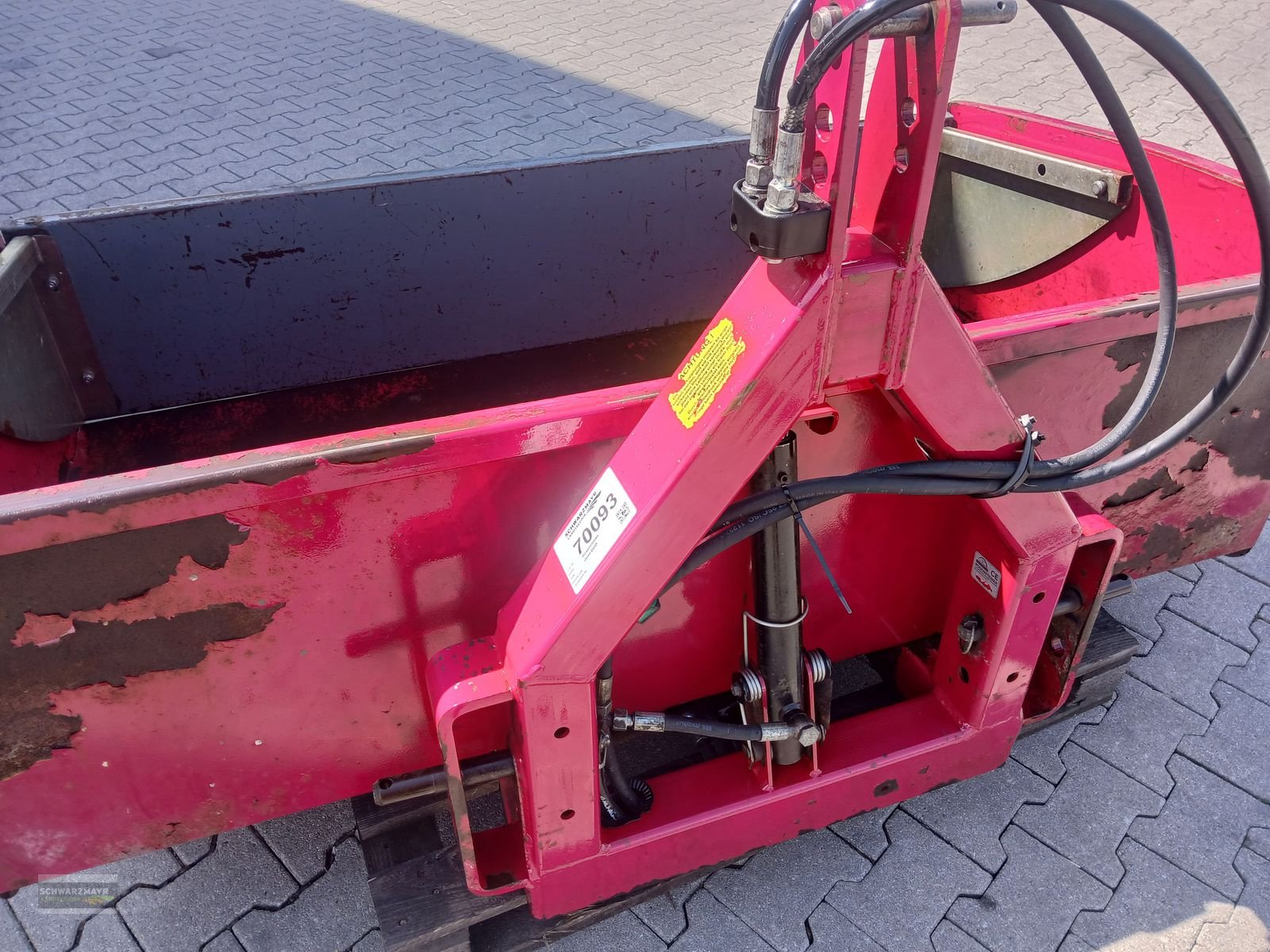 Ladeschaufel des Typs Rosensteiner Judo 200D mit Bordwandschwenkvorrichtung, Gebrauchtmaschine in Aurolzmünster (Bild 7)