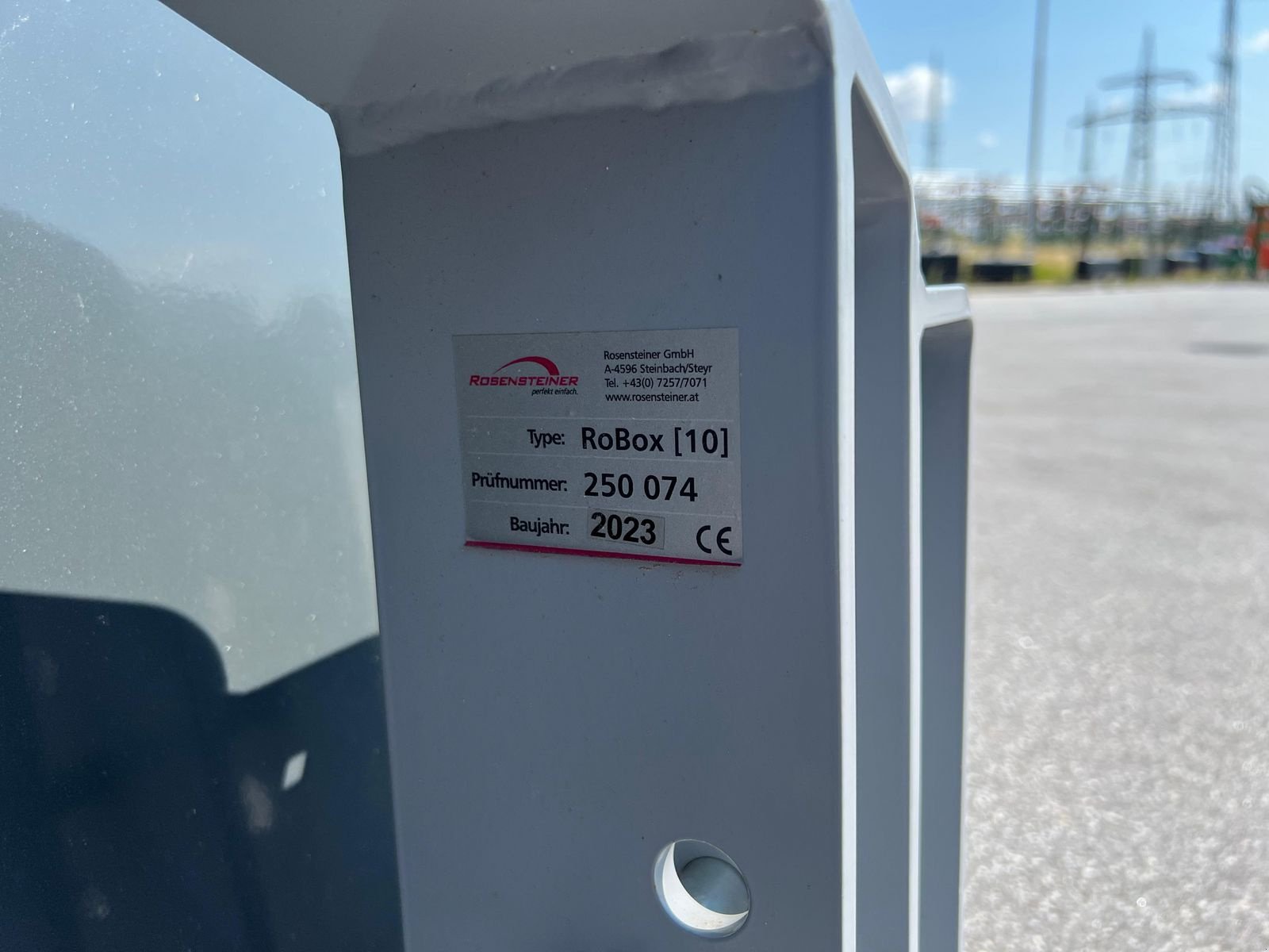 Ladeschaufel des Typs Rosensteiner RoBox 10-180, Neumaschine in Weitra (Bild 4)