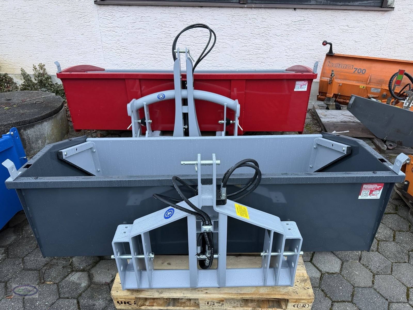 Ladeschaufel Türe ait Rosensteiner RoBox 10-200, Neumaschine içinde Münzkirchen (resim 1)