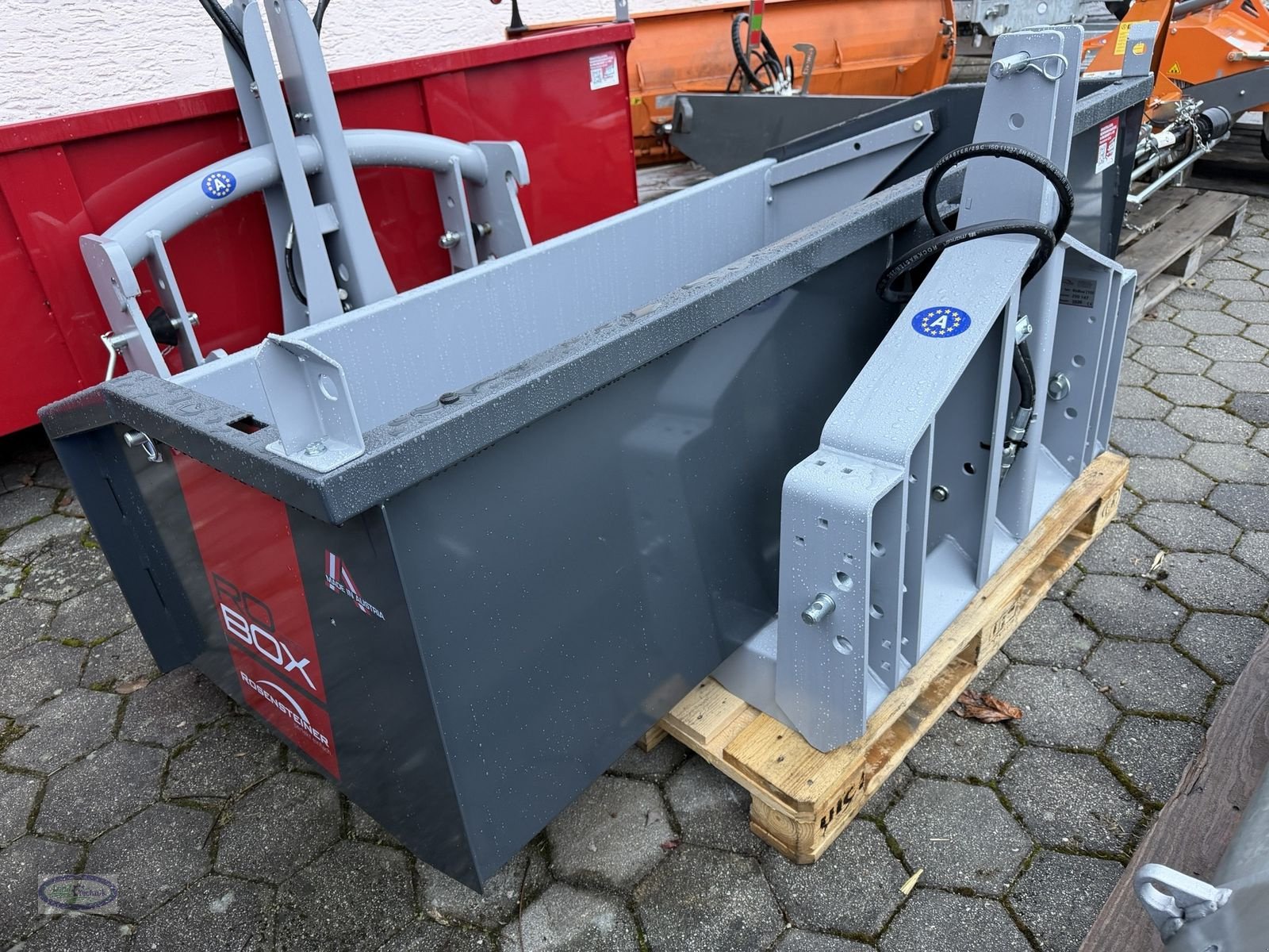Ladeschaufel Türe ait Rosensteiner RoBox 10-200, Neumaschine içinde Münzkirchen (resim 2)