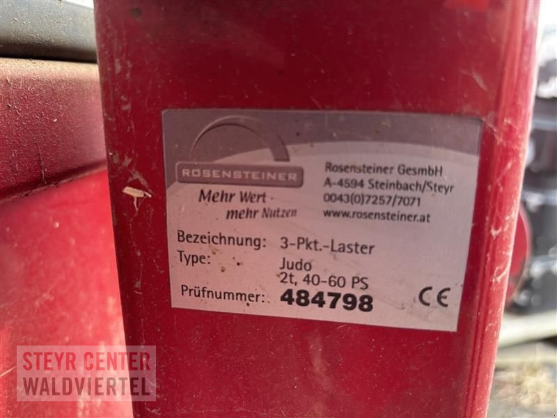 Ladeschaufel of the type Rosensteiner Rosensteiner Judo 1,8m, Gebrauchtmaschine in Vitis (Picture 2)