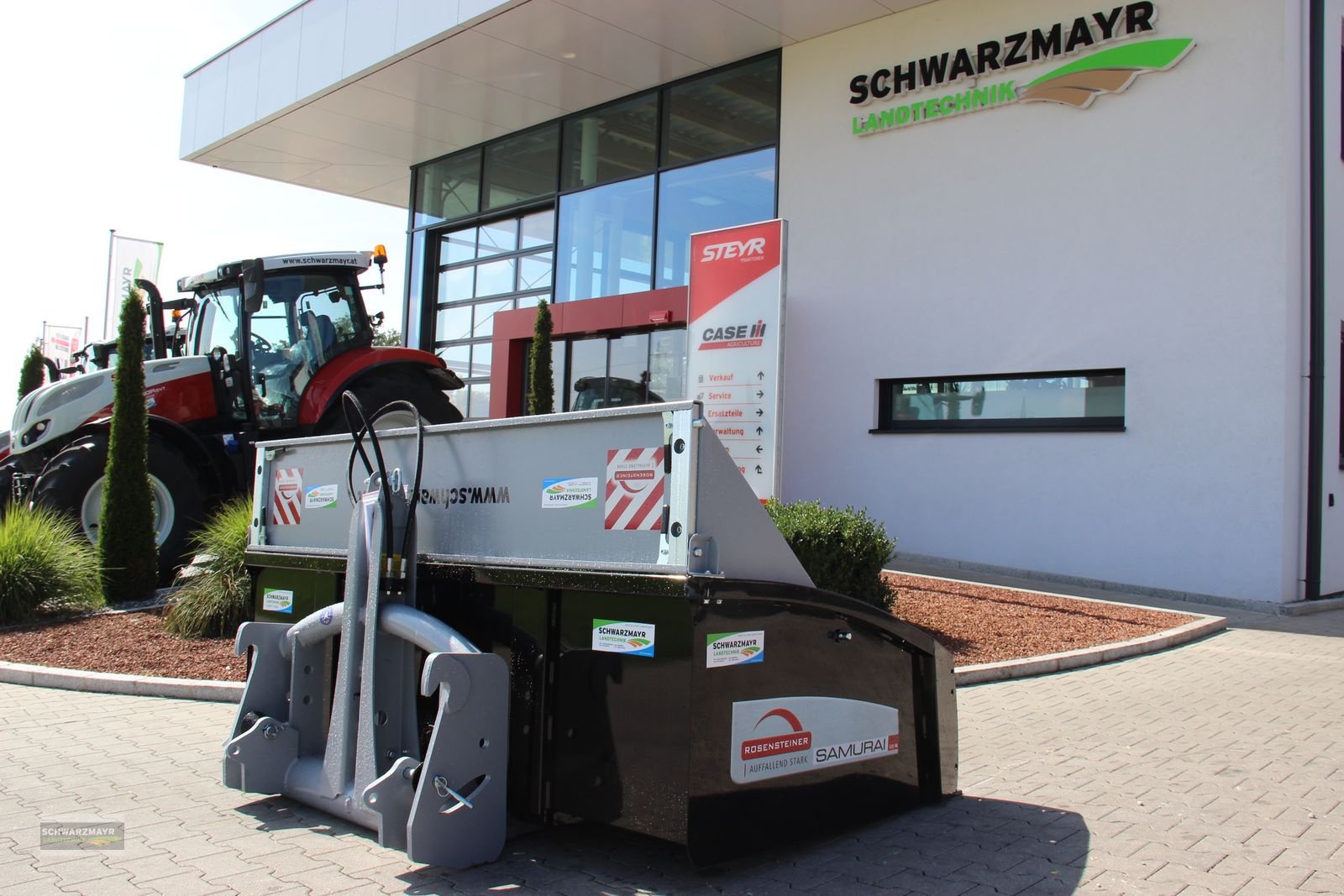 Ladeschaufel des Typs Rosensteiner Samurai 220D Euro, Neumaschine in Aurolzmünster (Bild 1)