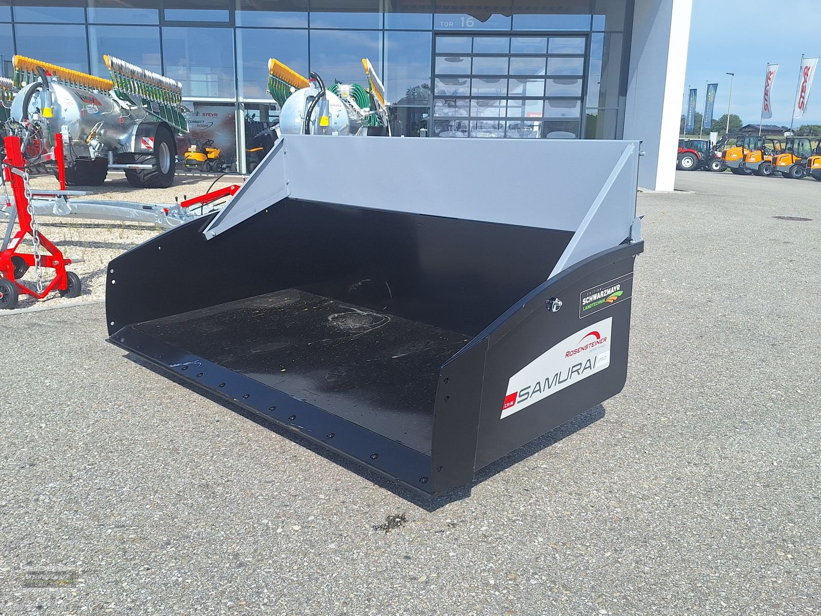 Ladeschaufel des Typs Rosensteiner Samurai 250D Euro, Neumaschine in Aurolzmünster (Bild 3)
