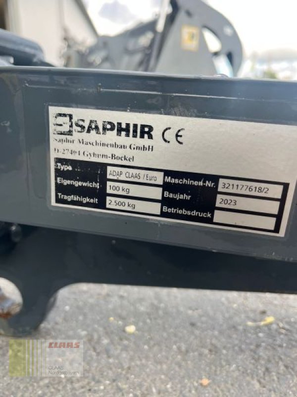 Ladeschaufel typu Saphir ADAP E SCORPION / EURO ADAPTER, Neumaschine v Gefrees (Obrázek 5)