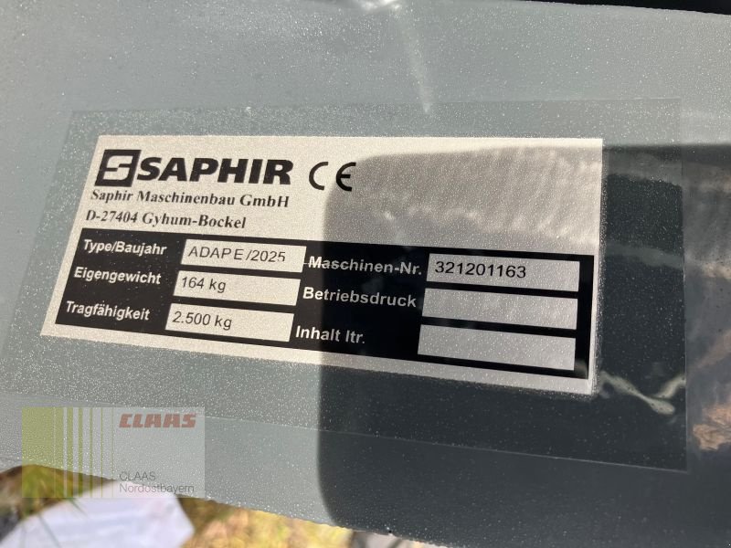 Ladeschaufel типа Saphir ADAP E - SCORPION EURO, Vorführmaschine в Breitenbrunn (Фотография 5)