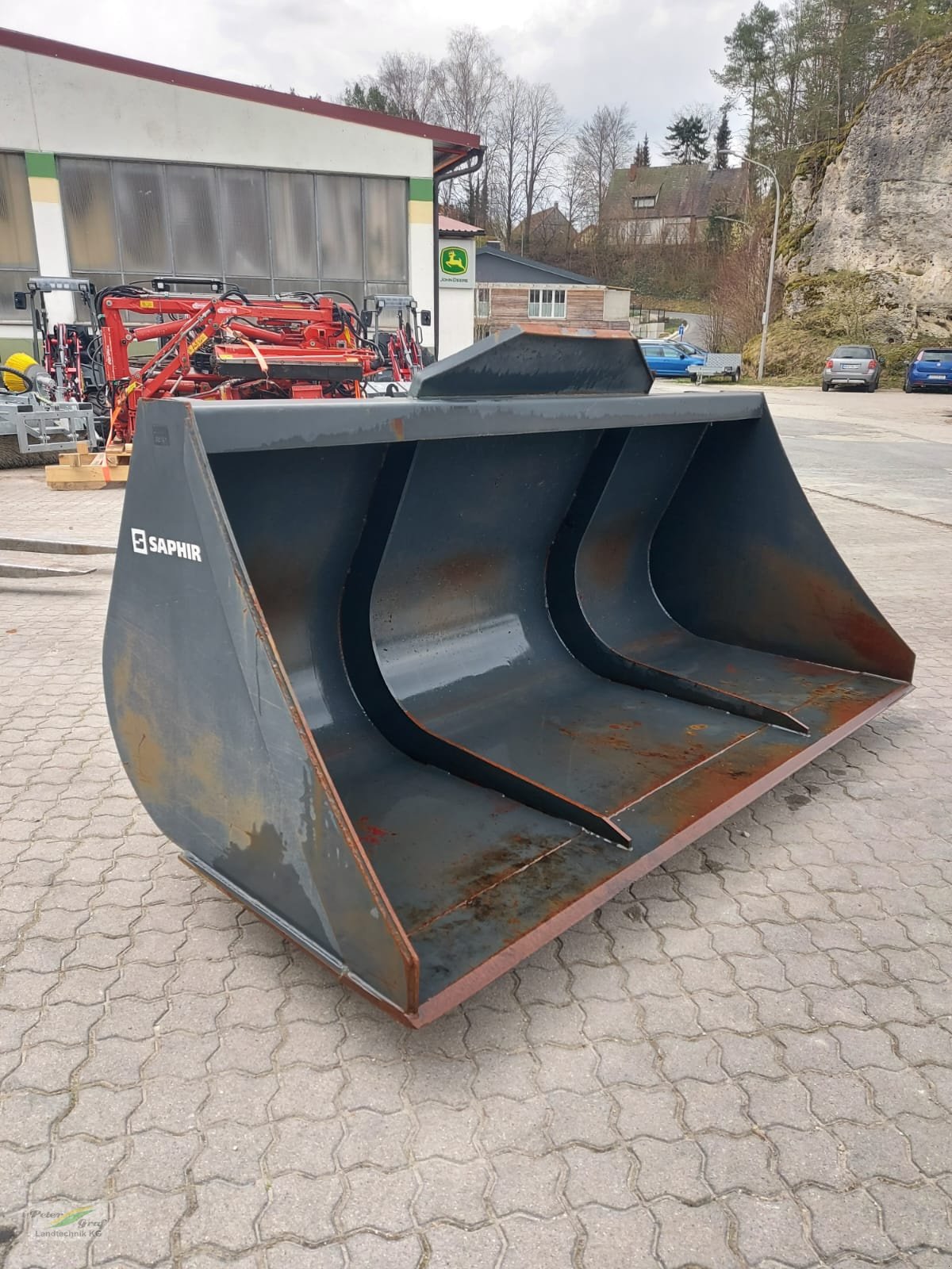 Ladeschaufel des Typs Saphir Erdschaufel, Gebrauchtmaschine in Pegnitz-Bronn (Bild 2)