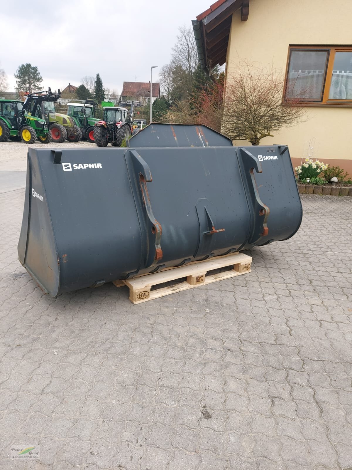 Ladeschaufel des Typs Saphir Erdschaufel, Gebrauchtmaschine in Pegnitz-Bronn (Bild 3)