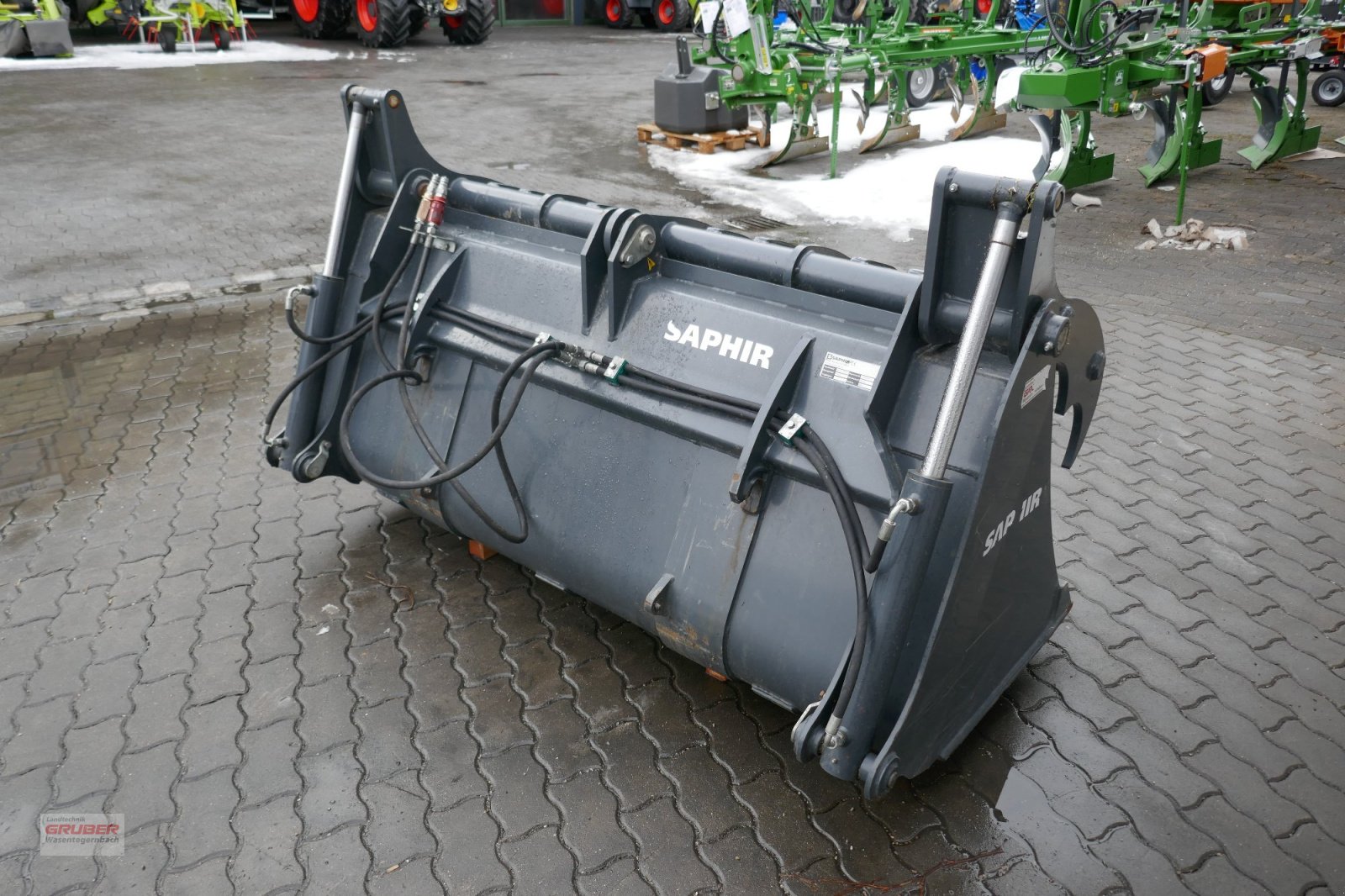Ladeschaufel του τύπου Saphir Greifschaufel GS 20 mit Wandentnahmefunktion - eingesetzt, Gebrauchtmaschine σε Dorfen (Φωτογραφία 6)