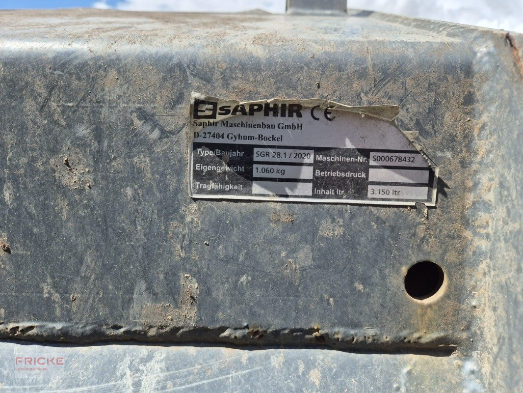 Ladeschaufel des Typs Saphir SGR 28.1, Gebrauchtmaschine in Bockel - Gyhum (Bild 2)