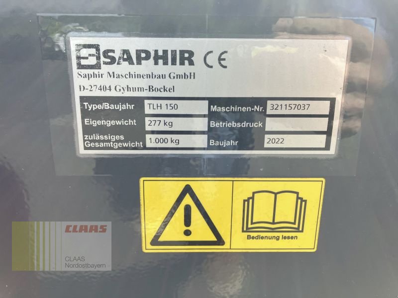 Ladeschaufel des Typs Saphir TLH 150 TRANSPORTBEHÄLTER, Neumaschine in Altenstadt a.d. Waldnaab (Bild 12)