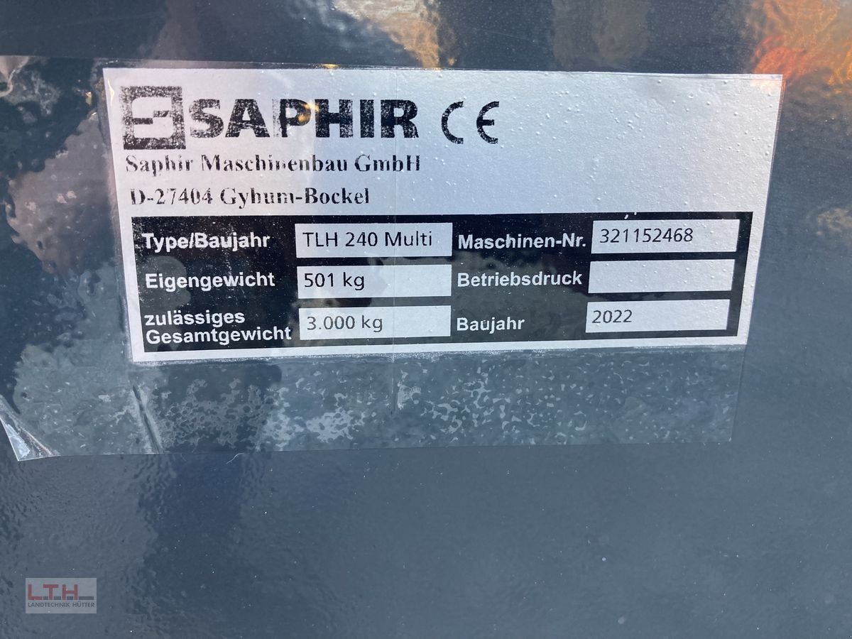 Ladeschaufel des Typs Saphir TLH 240 Multi, Neumaschine in Gnas (Bild 7)