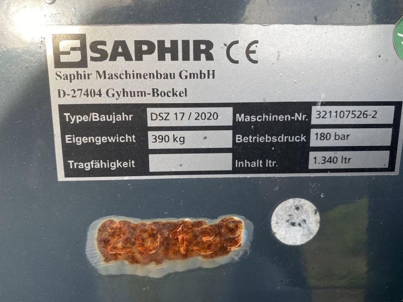 Ladeschaufel des Typs Saphir VORS. DUNG-SILAGEZANGE DSZ 17, Gebrauchtmaschine in Strahwalde (Bild 4)