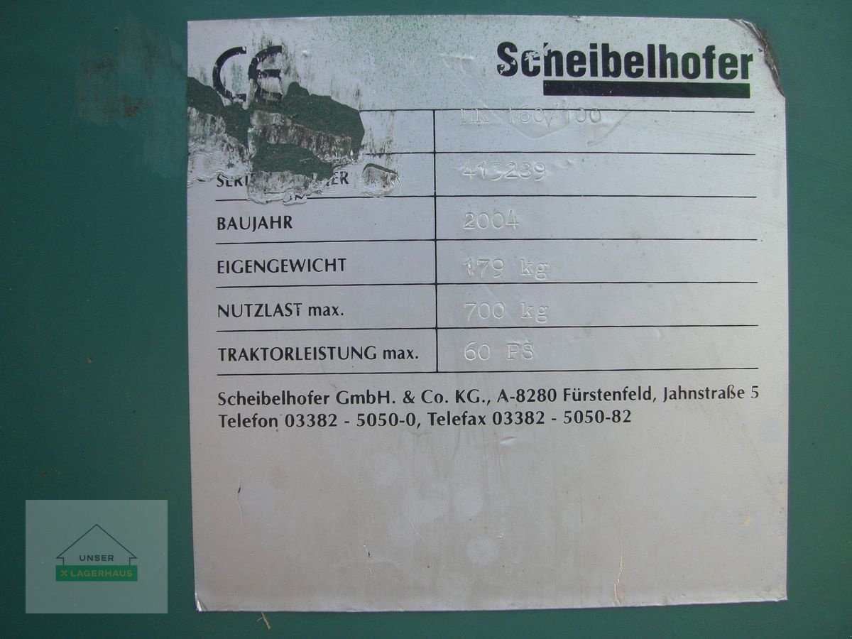 Ladeschaufel des Typs Scheibelhofer 160/100cm mechanisch, Gebrauchtmaschine in Ehrenhausen (Bild 5)