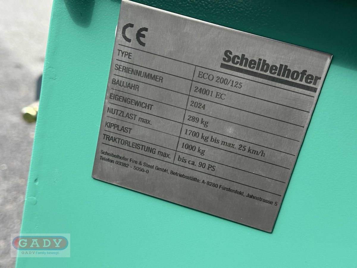 Ladeschaufel des Typs Scheibelhofer ECO 200/125, Neumaschine in Lebring (Bild 11)