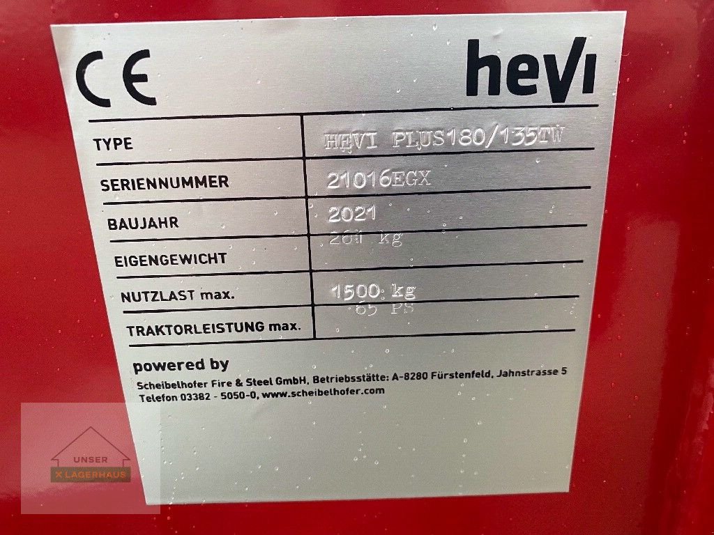 Ladeschaufel типа Scheibelhofer Hevi Plus 180/135, Neumaschine в Hartberg (Фотография 4)