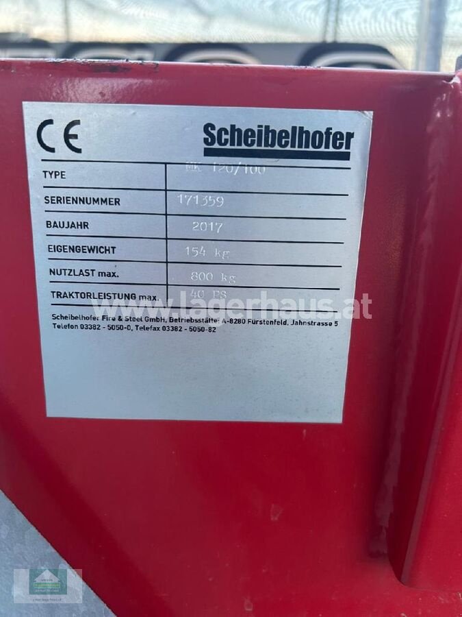 Ladeschaufel Türe ait Scheibelhofer MK 120/100, Gebrauchtmaschine içinde Klagenfurt (resim 5)