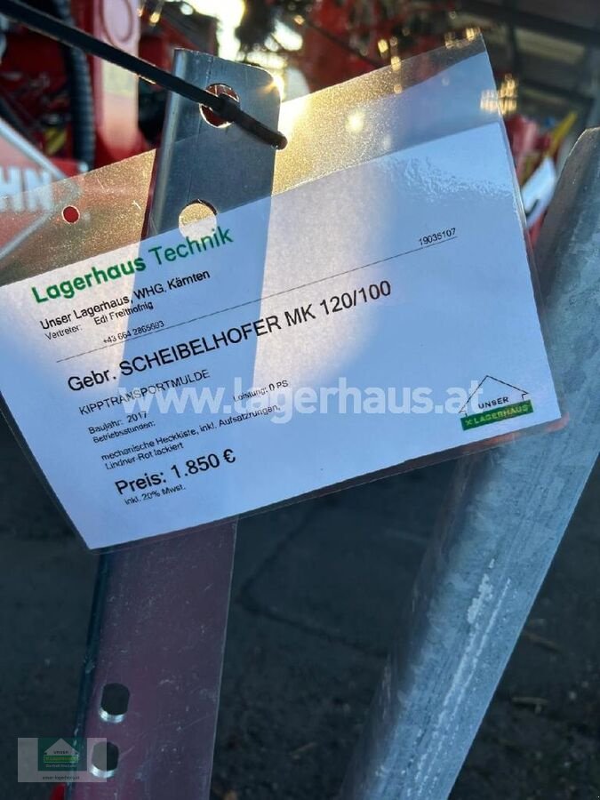 Ladeschaufel Türe ait Scheibelhofer MK 120/100, Gebrauchtmaschine içinde Klagenfurt (resim 3)