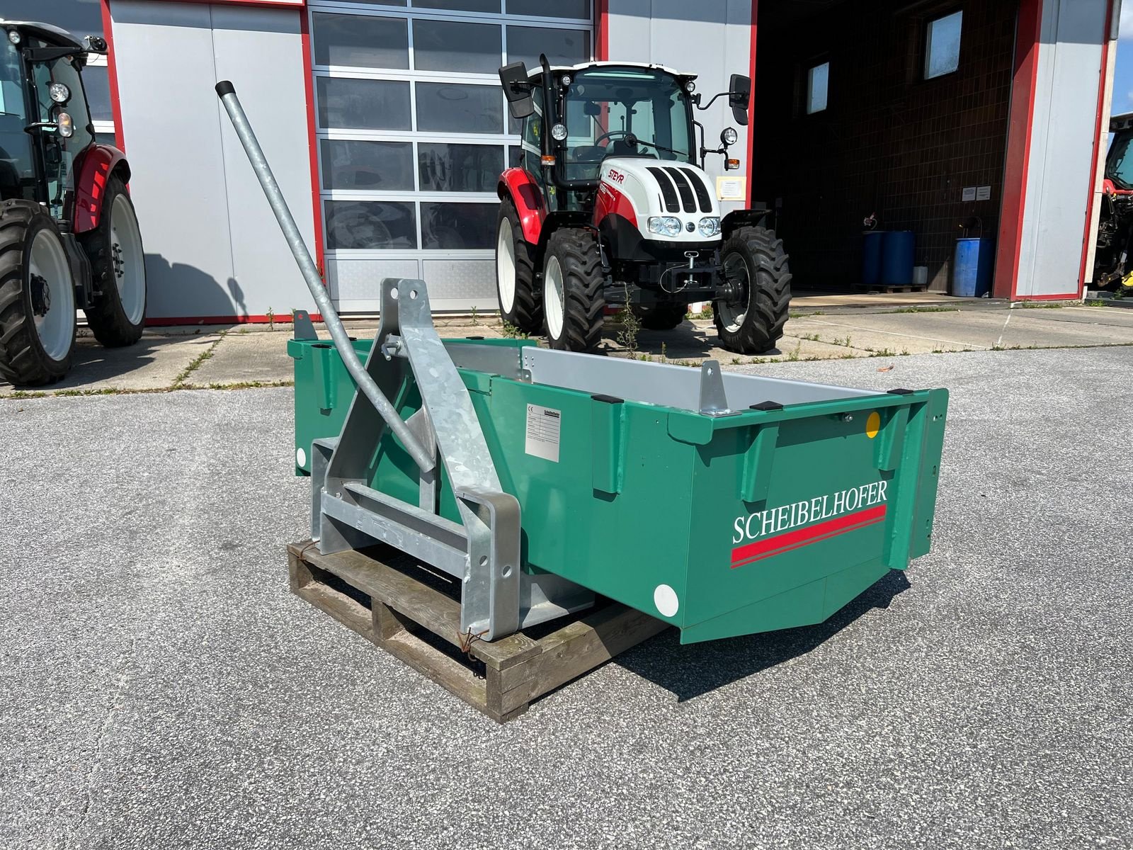 Ladeschaufel of the type Scheibelhofer MK 160/100, Neumaschine in Weitra (Picture 1)