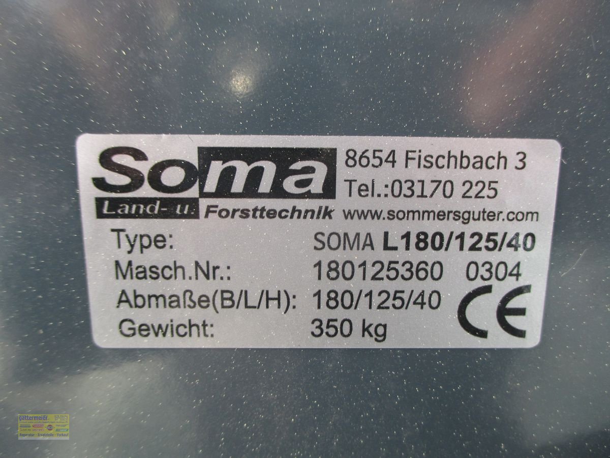 Ladeschaufel des Typs Soma L 180/125/40, Neumaschine in Eferding (Bild 5)