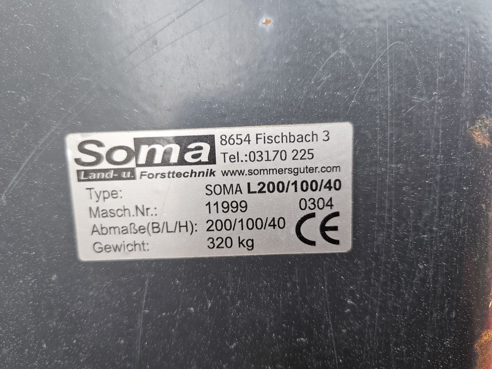 Ladeschaufel типа Soma Sonstiges, Gebrauchtmaschine в Ried im Oberinntal (Фотография 4)