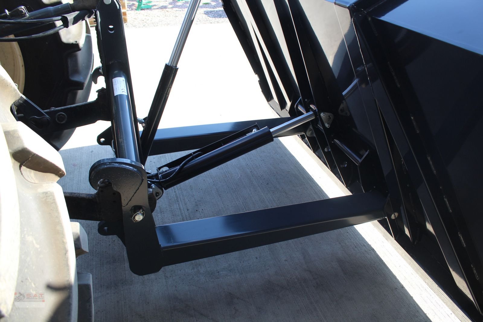 Ladeschaufel Türe ait Sonstige 1800-Heckschaufel-Heckcontainer, Neumaschine içinde Eberschwang (resim 14)