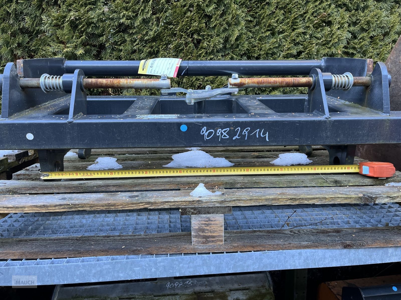 Ladeschaufel van het type Sonstige Adapter Kramer M auf Hauer 1180mm, Gebrauchtmaschine in Burgkirchen (Foto 7)