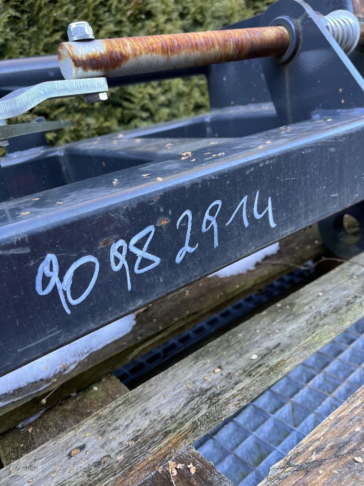 Ladeschaufel van het type Sonstige Adapter Kramer M auf Hauer 1180mm, Gebrauchtmaschine in Burgkirchen (Foto 4)