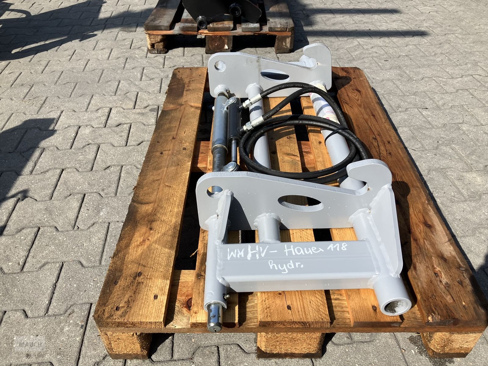 Ladeschaufel Türe ait Sonstige Adapter Weidemann auf Hauer hydraulisch, Neumaschine içinde Burgkirchen (resim 2)