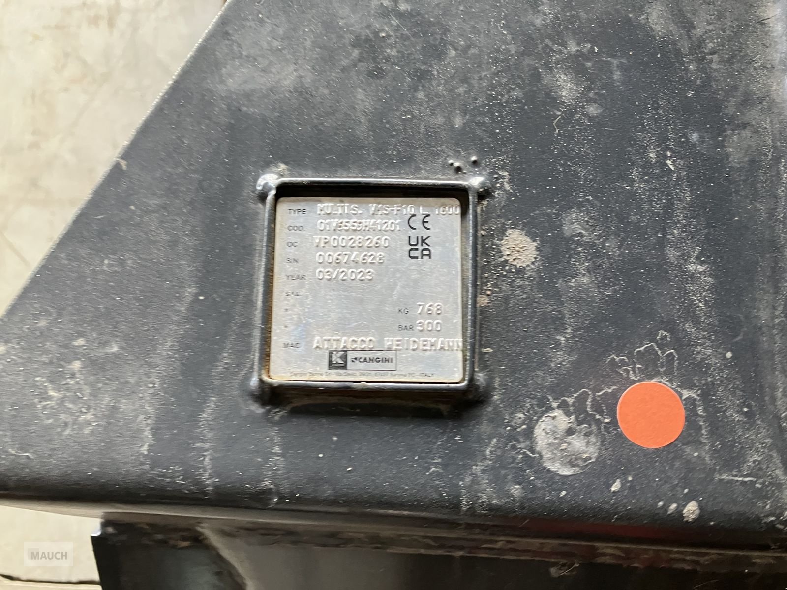 Ladeschaufel Türe ait Sonstige Cangini Siebtrommel, Vorführmaschine içinde Burgkirchen (resim 4)