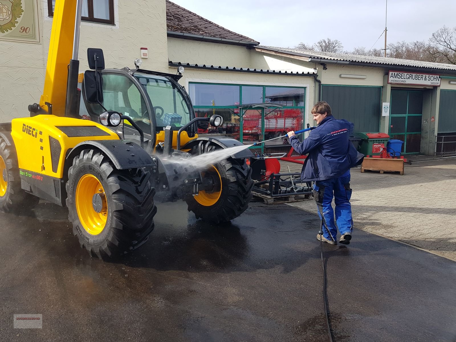 Ladeschaufel des Typs Sonstige Dynaset KPL-L Hochdruckreiniger für Hoflader, Gebrauchtmaschine in Tarsdorf (Bild 31)