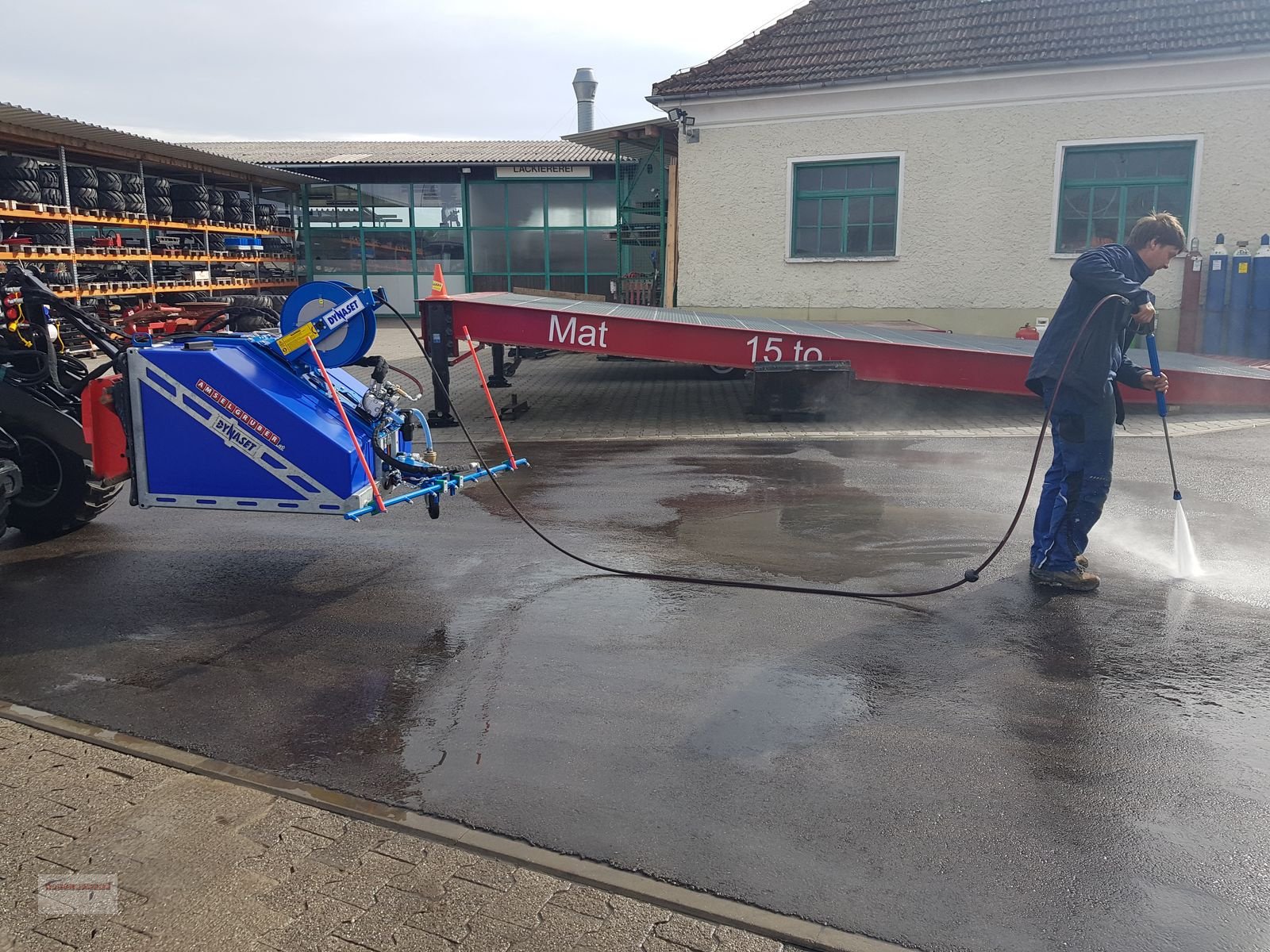 Ladeschaufel des Typs Sonstige Dynaset KPL-L Hochdruckreiniger für Hoflader, Gebrauchtmaschine in Tarsdorf (Bild 30)
