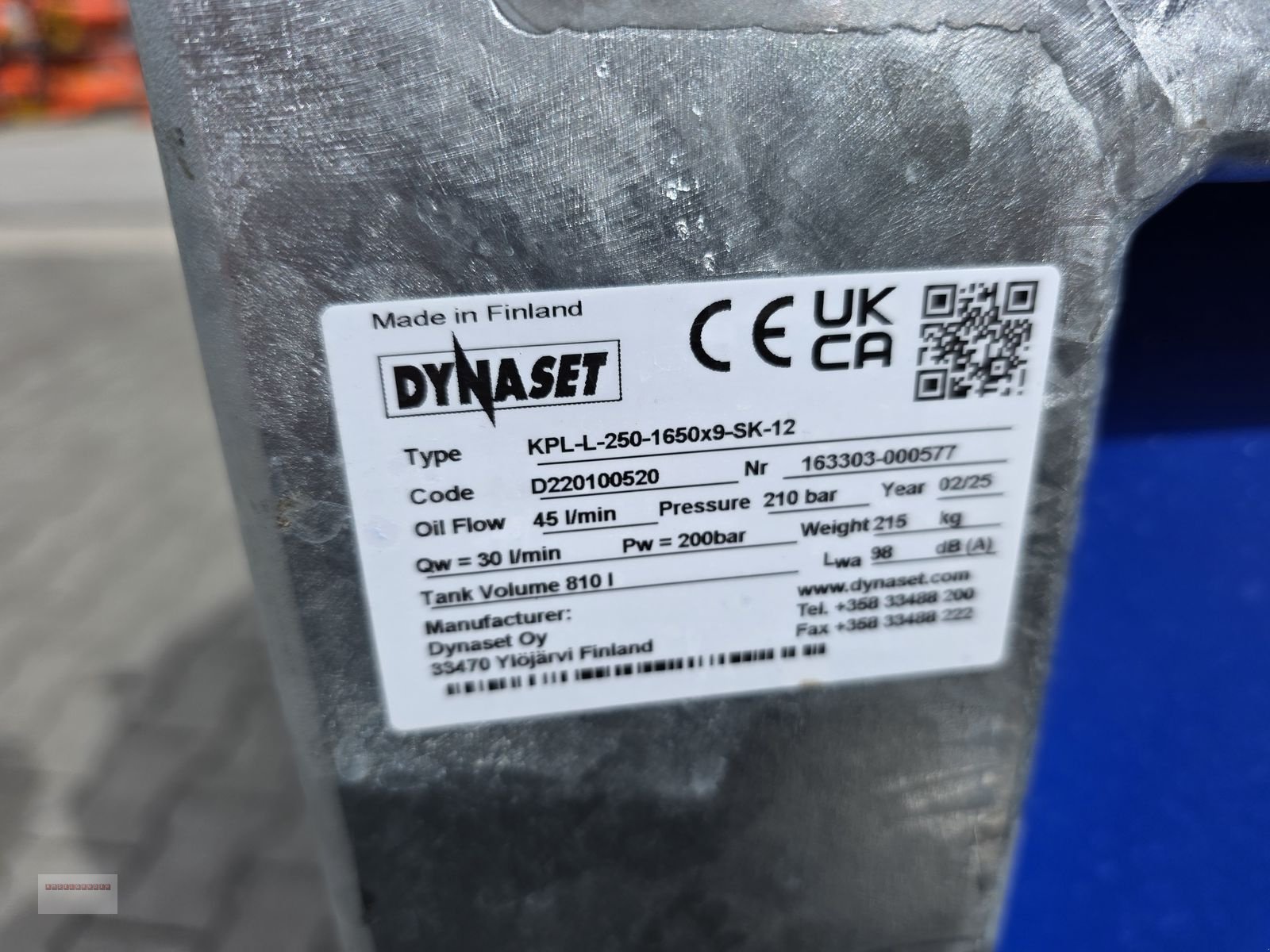 Ladeschaufel des Typs Sonstige Dynaset KPL-L Hochdruckreiniger für Hoflader, Gebrauchtmaschine in Tarsdorf (Bild 27)