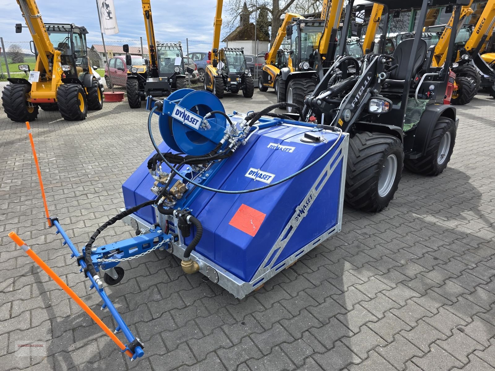 Ladeschaufel des Typs Sonstige Dynaset KPL-L Hochdruckreiniger für Hoflader, Gebrauchtmaschine in Tarsdorf (Bild 3)