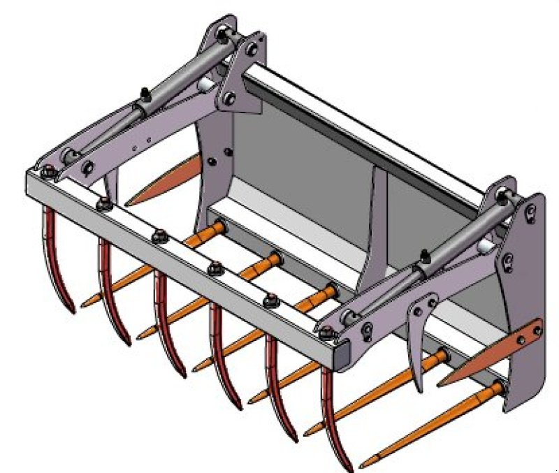 Ladeschaufel des Typs Sonstige Fourche à fumier SGR1500 MX Riquet, Gebrauchtmaschine in LA SOUTERRAINE (Bild 2)