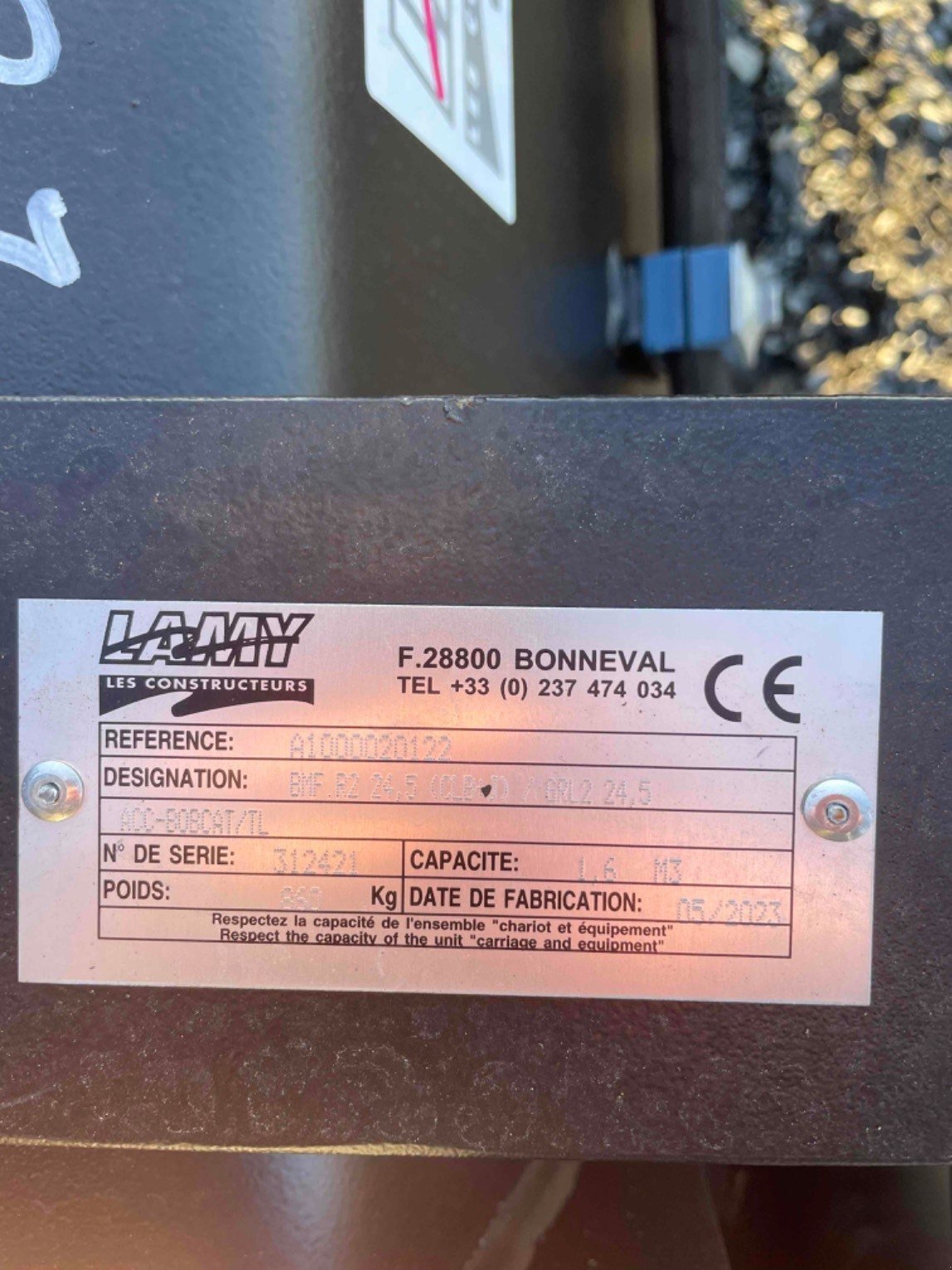 Ladeschaufel typu Sonstige Godet multi-services BMF.R2 24,5 GRL2 2,45 Bobcat, Gebrauchtmaschine v SAINT CLAIR SUR ELLE (Obrázek 4)