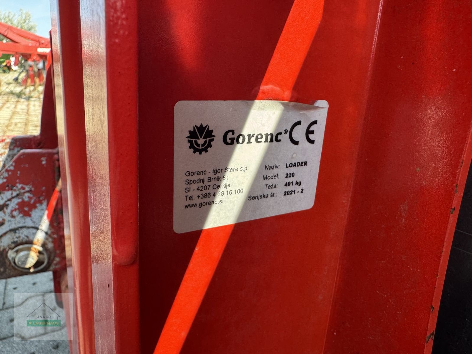 Ladeschaufel typu Sonstige Gorenc 220x125 dw, Gebrauchtmaschine v Hartberg (Obrázek 4)